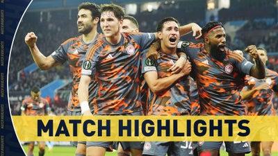 Aston Villa vs. Olympiacos | Europa Conference League Match Highlights (5/2) | Scoreline